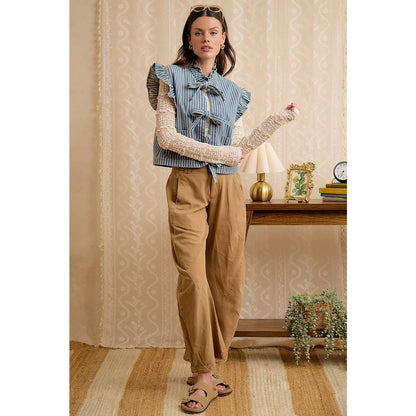 The Bluebelle Ruffle Denim