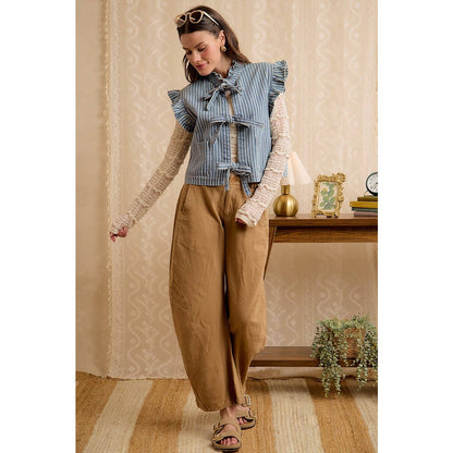 The Bluebelle Ruffle Denim