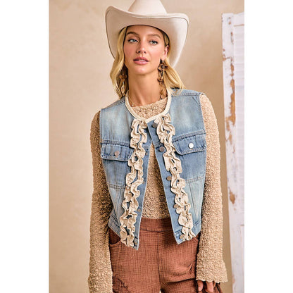 The Sunday Denim Vest