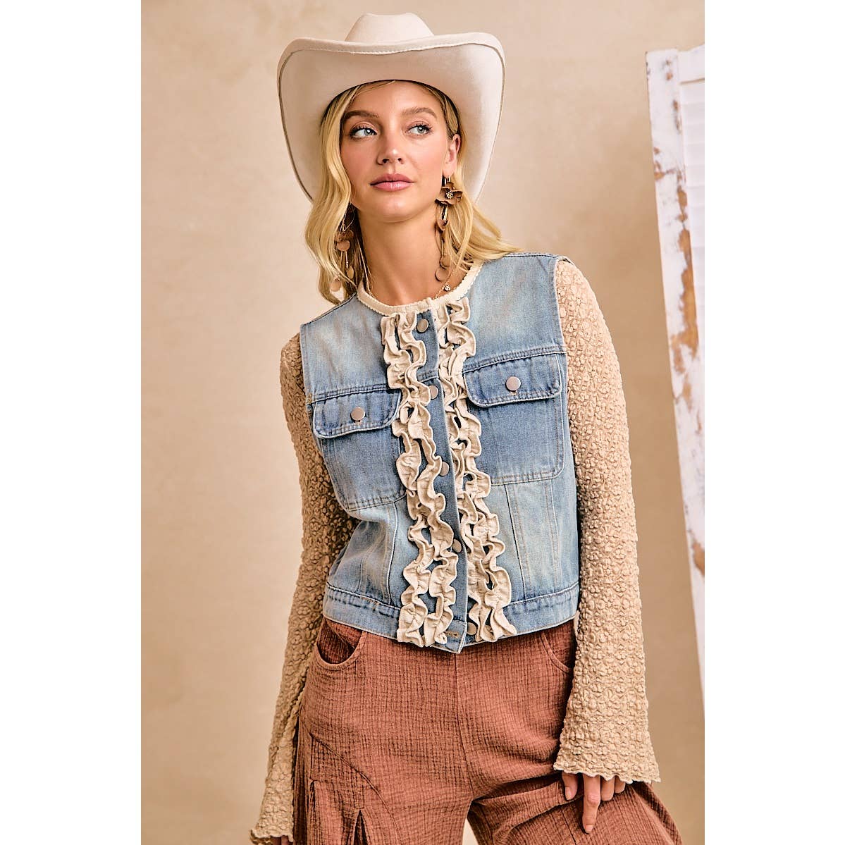 The Sunday Denim Vest