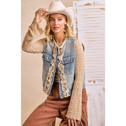 The Sunday Denim Vest