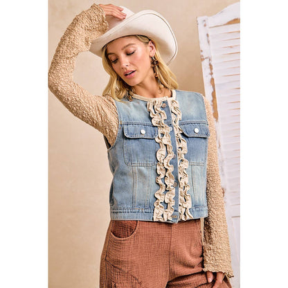 The Sunday Denim Vest