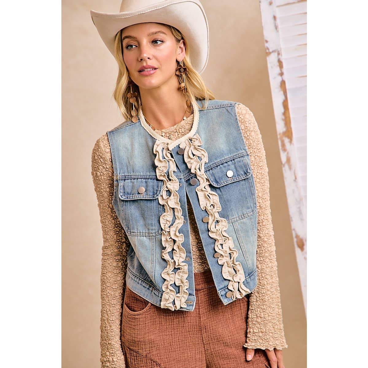 The Sunday Denim Vest