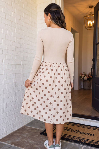The Dotty Darling Midi Dress