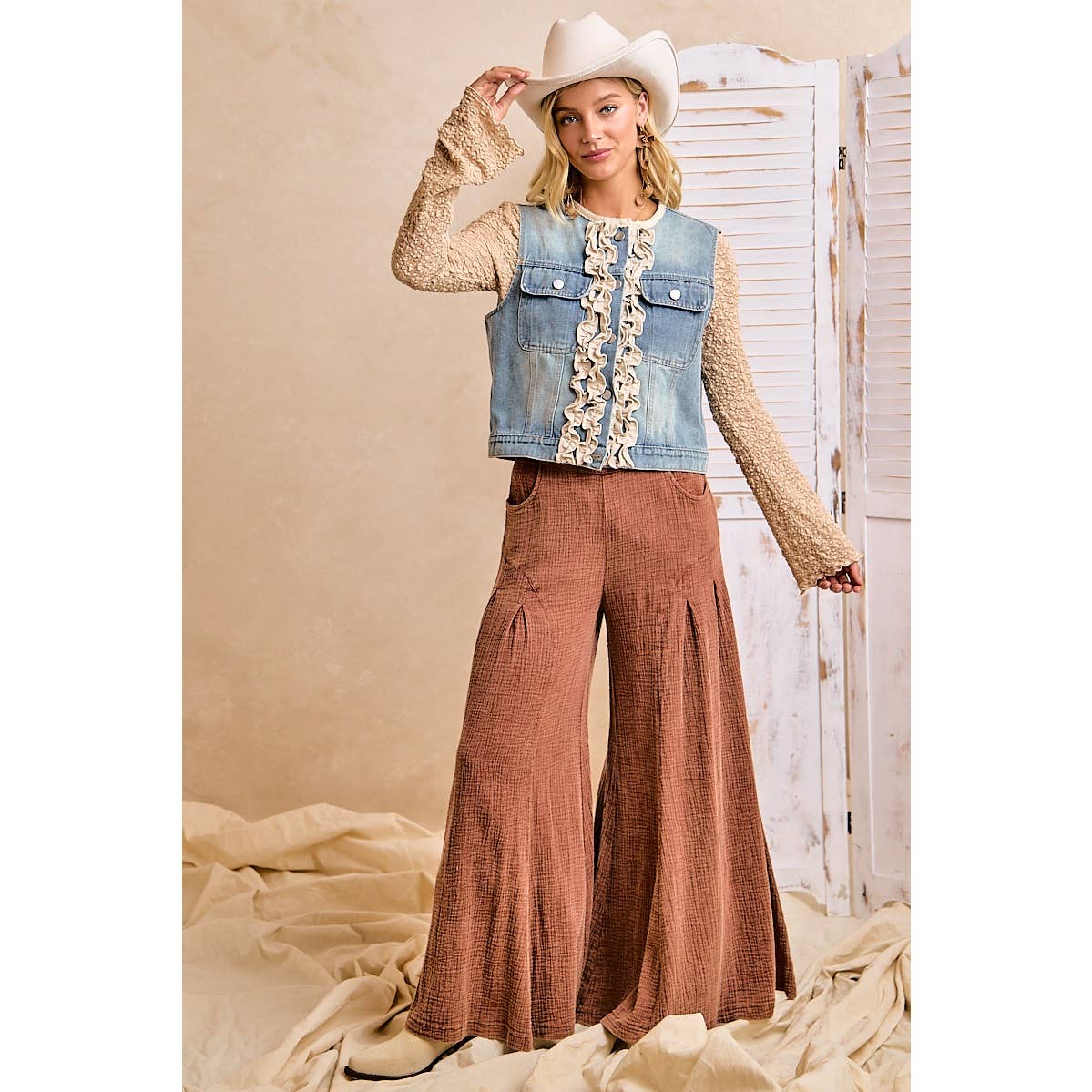 The Sunday Denim Vest