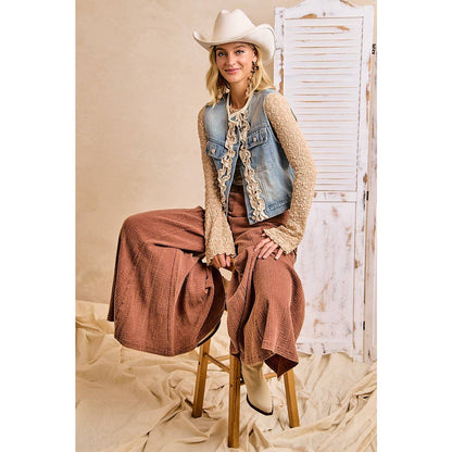 The Sunday Denim Vest